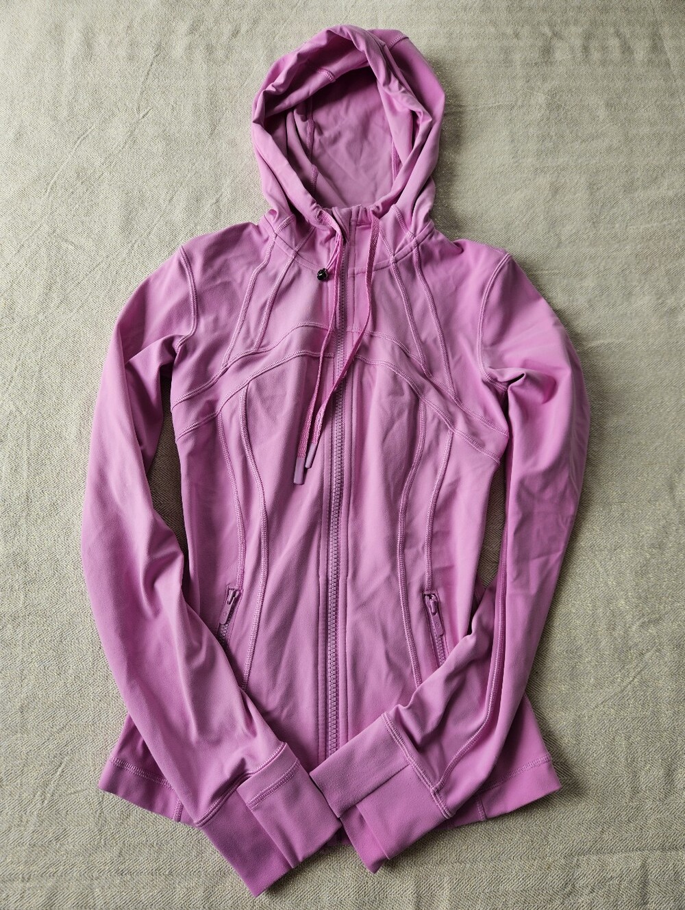 Lululemon Define Hooded Jacket Size 2 Pink